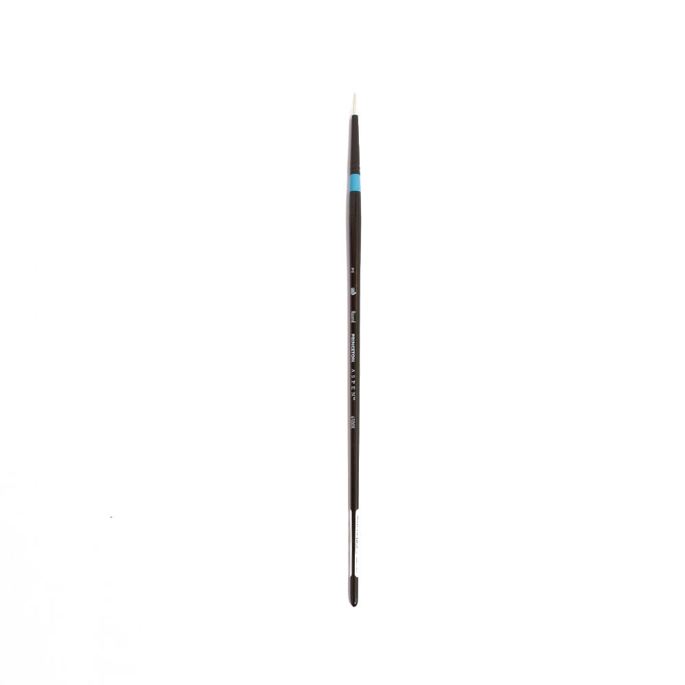 Princeton, Brush, Art & School, SynthBristle, Oil Acryc, Aspen Brush, Round 2, 398165
